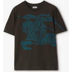 Burberry Herr Överdelar Burberry EKD Logo Tryck Kortärmad T-shirt - Brown