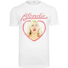 Herr - Silke/Siden T-shirts Merchcode Blondie Heart of Glass - Blanc
