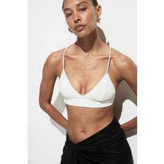 H&M Padded Bikini Top - White