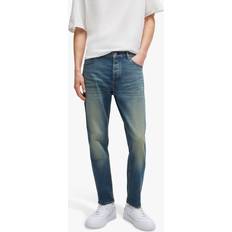 HUGO BOSS Jeans HUGO BOSS Tapered-Fit Tinted Jeans - Blue Tinted