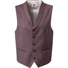 Man - Wol Vesten Club of Gents Gilet - Rood