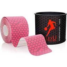 Flexu Kinesiology Tape; Single Roll Pre-Cut or Continuous; Advanced Strength and Flexibility Properties; Longer Lasting Therapeutic Recovery; Sports Tape