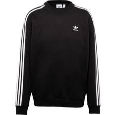 Synthetic Tops adidas Adicolor Oversized Crew Sweatshirt Black