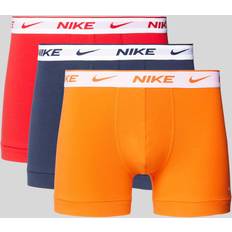 Nike Everyday Cotton Stretch Trunk - Blue/Red