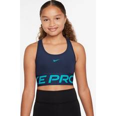 Sportswear Garment Underwear Children's Clothing NIKE Girls' DF Swoosh Pro High Support Sports Bra Midnight Navy Blue, Girl's Bodywear