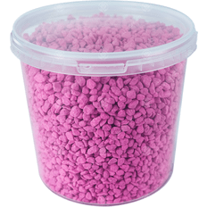 Pets GardenersDream Fluorescent Aquatic Gravel Magenta Tubs