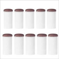 Tlily 10 Pcs -on Pool Cue Tips Nylon Snooker Cue Ferrule Billiard Fans