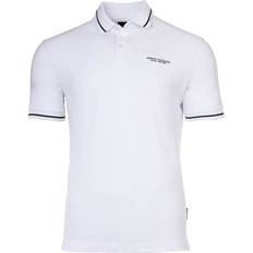 Armani Exchange Tops Armani Exchange Regular Fit Polo Van Piqué Katoen - Wit