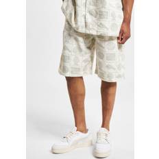 Hombre - Lino Shorts Denim Project Printed Linen Long Pantalones - Objects Print