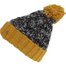 One Size Children's Clothing Universal Textiles Knitted Tassel Bobble Hat Black One