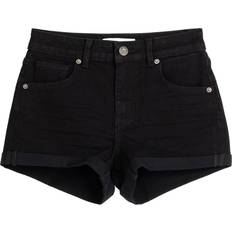 Bershka Shorts Bershka Jeans - Nero Denim