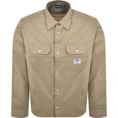 HUGO BOSS Beige Shirts HUGO BOSS Light Twill Overshirt, Beige