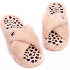 Barbie pink mule slippers womens
