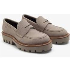 Off The Hook 'Woodside' Loafer Suede Leather Casual Slip on Shoes Taupe