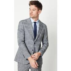 Suits Burton slub textured wedding suit jacket