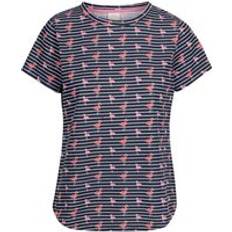 3XL - Woman Blouses Trespass Cara Flamingo Casual Top Navy