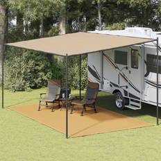 Camping & Outdoor vidaXL Tent Carpet Sand 300x500 cm HDPE
