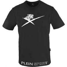 Clothing Philipp Plein Striking Logo Black T-Shirt