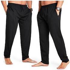 Black Pyjamas Pyjama Trousers Pack of Black