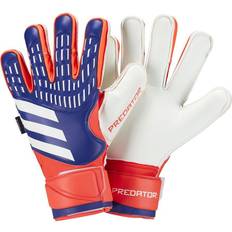 Adidas Herr Målvaktshandskar adidas Målvaktshandske Predator Match Fingersave Advancement Lucid Blue/Röd/Vit ['Blå']