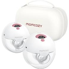 Breast Pumps Momcozy All-in-one M5 Double Wearable Breast Pump Cozy Red