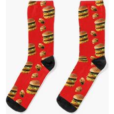 Famgem Dress Socks Big Mac and friends Novelty Fancy Crazy Pattern Crew Casual for Men Women