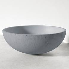 Tvättställ & Handfat Hill Ceramic Sira Håndlavet Cement Håndvask Moon