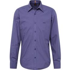 Men - Purple Shirts BOSS Long Sleeve Shirt