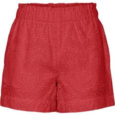 Shorts Pieces Pcvilde Shorts 4707645 Poppy Red rød