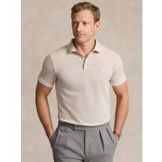 Ralph Lauren Ropa Ralph Lauren Classic Slim Fit Polo T Shirt - Coastal Beige/White