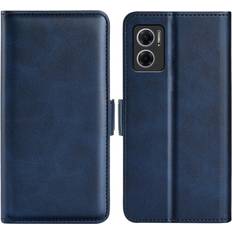 Skalo Xiaomi Redmi 10 5G Premium Wallet Flip Cover Blå