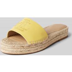 Damen - Gelb Espadrilles Lauren Ralph Lauren Espadrilles in Flecht-Optik Modell 'POLLY' in Gelb, Größe