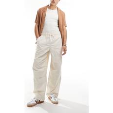 Men - Natural Trousers Dickies Fisherville Parachute Pants - Cream