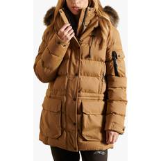 Split Jassen Superdry Expedition Parka van Microvezel Bruin Grootte - Marron