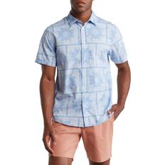 Clothing Slate & Stone Men's Print Short Sleeve Shirt Blue