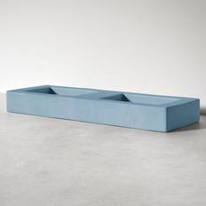 Tvättställ & Handfat Hill Ceramic Sira Håndlavet Cement Håndvask Tundra