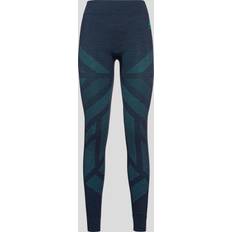 Femme Pantalons Thermiques Odlo Collant Performance Wool Kinship - Multicolor