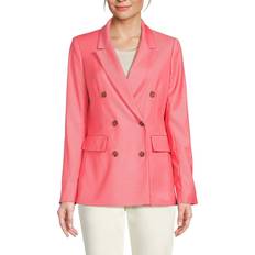 Pink Blazers DKNY Women's Double Breasted Blazer Pink