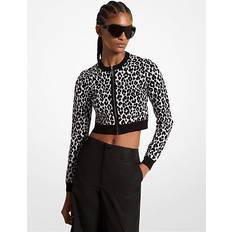 XS Manteaux Michael Kors Cardigan - Greige/Noir/Blanc