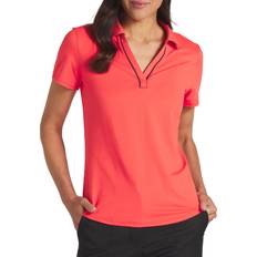 Puma Red Polo Shirts Puma Women's CLOUDSPUN Golf Polo, Medium, Active Red