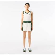 Lacoste Roland Garros Edition Terry Playsuit White Green