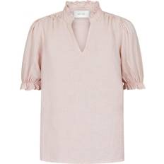 Neo Noir Odesa Linen Blouse Rose Smoke rosa 42/XL