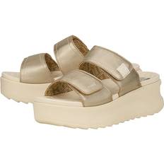 Hey Dude Mujer Zapatillas y Sandalias Hey Dude Women's Delray Slide Sandals Champagne 10.0 10.0 M