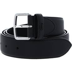 Lacoste Ceintures Lacoste Ceinture Petit Piqué 100 cm - Noir