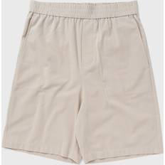 Ami Paris Men Shorts Ami Paris ELASTICATED WAIST BERMUDA men Casual Shorts beige in size:XL