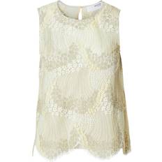 Jaune Chemisiers Selected Lace Top