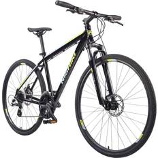 Mens hybrid bikes Nishiki Anasazi Hybrid Bike - Black/Gray/Yellow2 Men's Bike