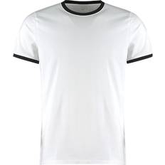 Clothing Kustom Kit Fashion Ringer T-Shirt White