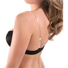 Transparent Bras Fashion Forms Women's Invisible Bra Straps, Clear, One