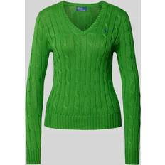 Polo Ralph Lauren Grün Oberteile Polo Ralph Lauren Pullover 'KIMBERLY' grün